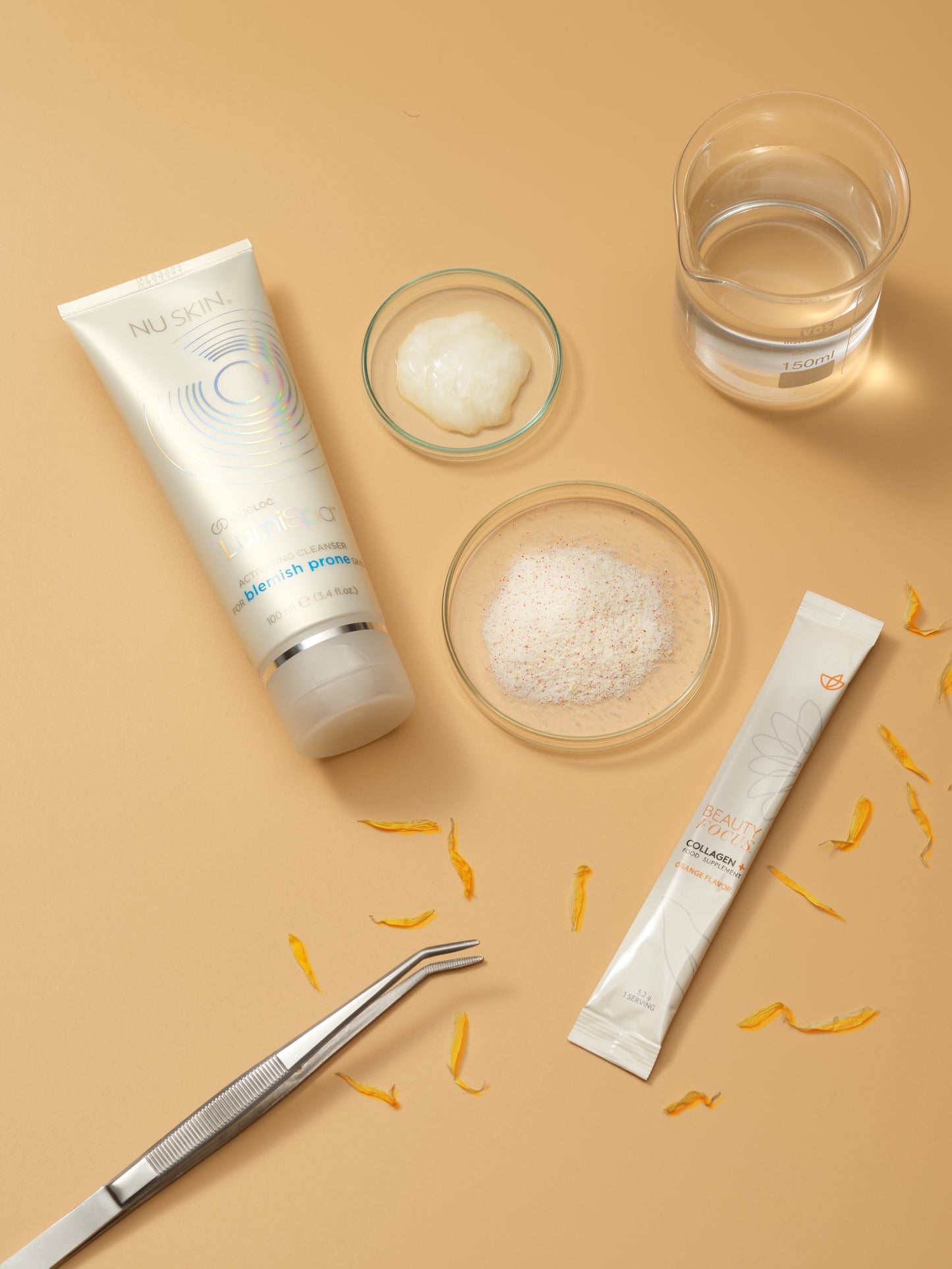 Better together Collagen+ en ageLOC LumiSpa iO-systeem - Droge huid