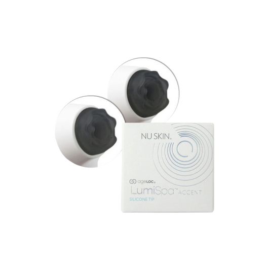 ageLOC LumiSpa Accent – Replacement Grey Silicone Tips for Brightening Eye Attachment