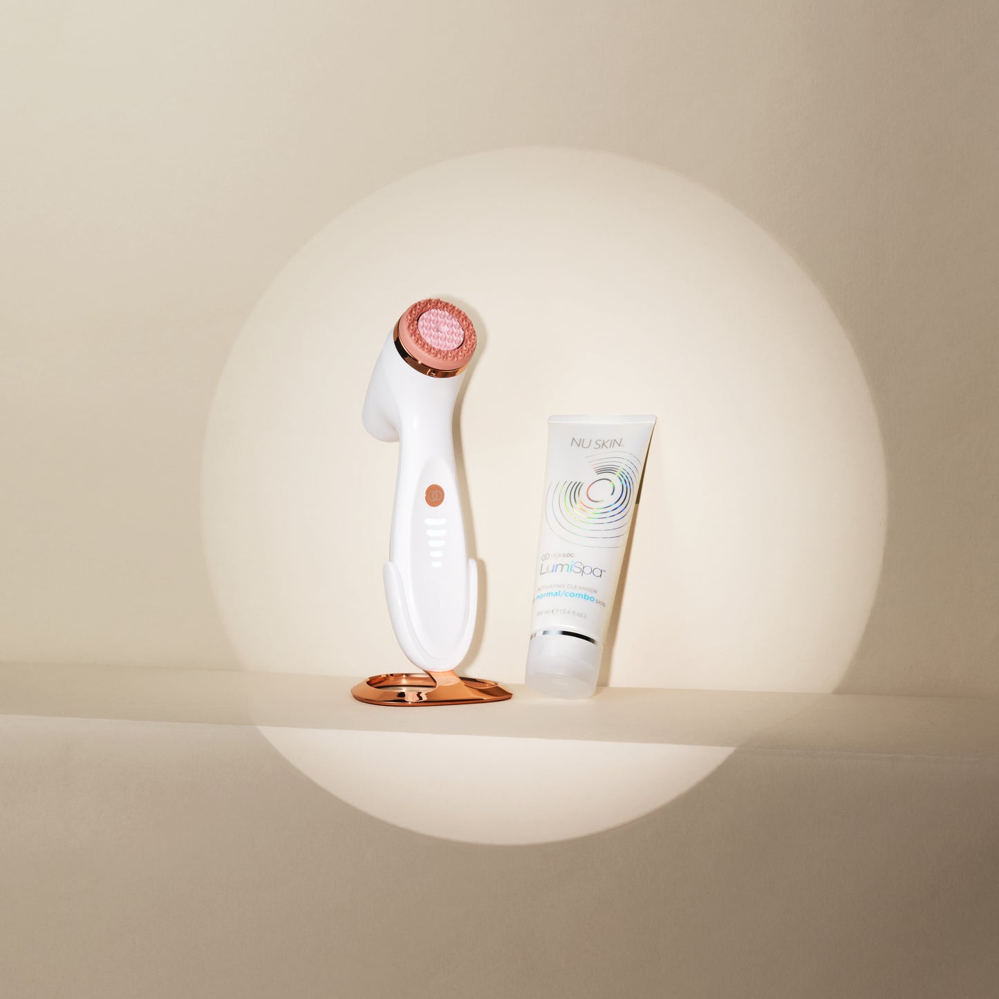 ageLOC LumiSpa iO Rose Gold Cleansing Kit - Droge huid