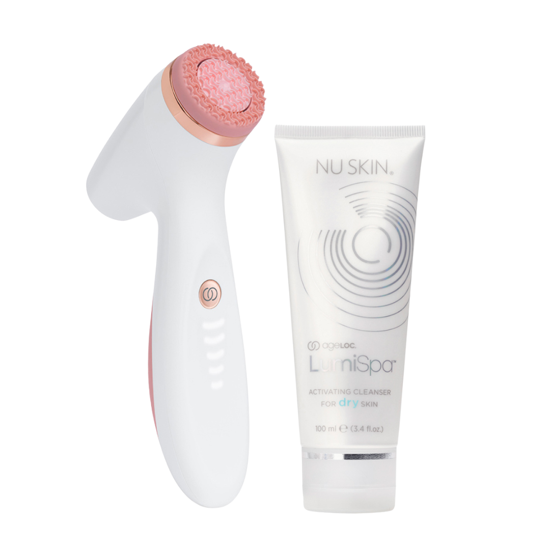 ageLOC LumiSpa iO Rose Gold Cleansing Kit - Droge huid