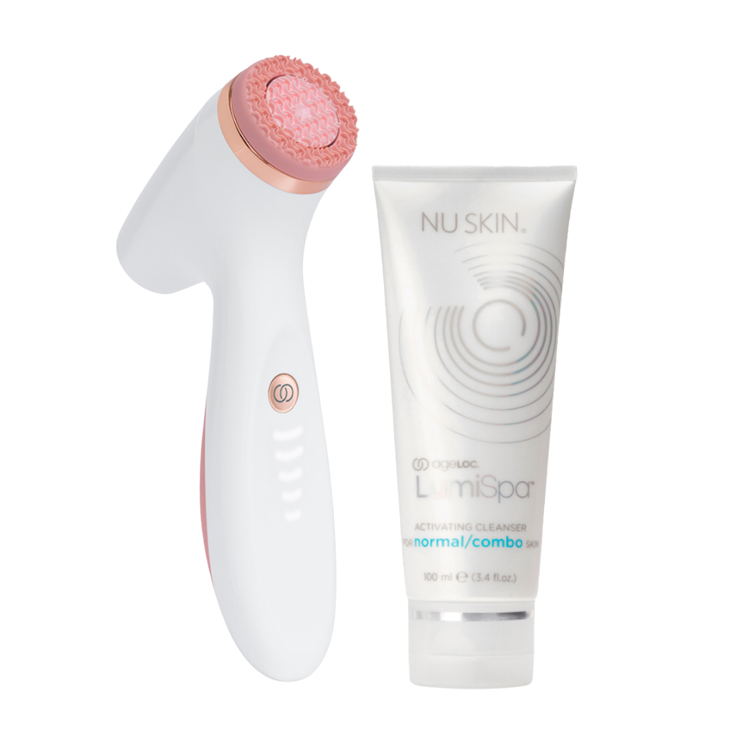 ageLOC LumiSpa iO Rose Gold Cleansing Kit - Droge huid