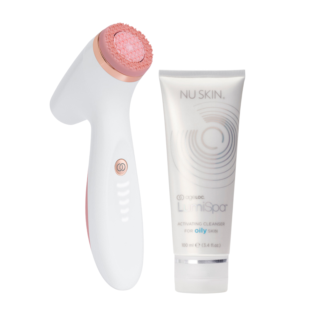 ageLOC LumiSpa iO Rose Gold Cleansing Kit - Droge huid
