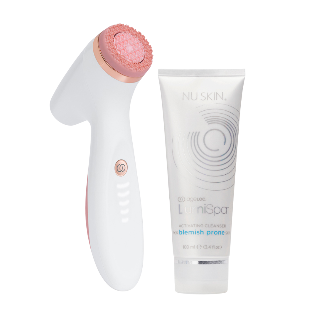ageLOC LumiSpa iO Rose Gold Cleansing Kit - Droge huid