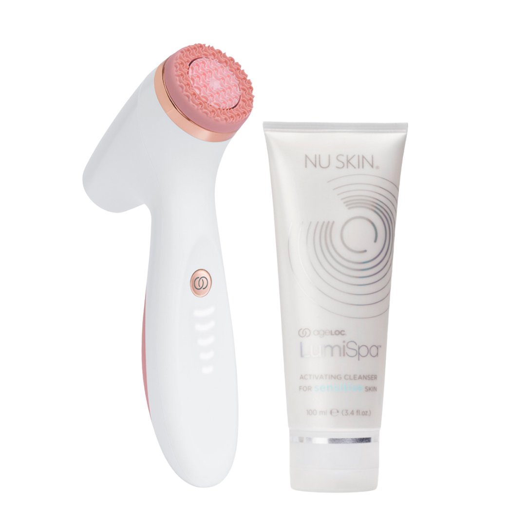 ageLOC LumiSpa iO Rose Gold Cleansing Kit - Droge huid