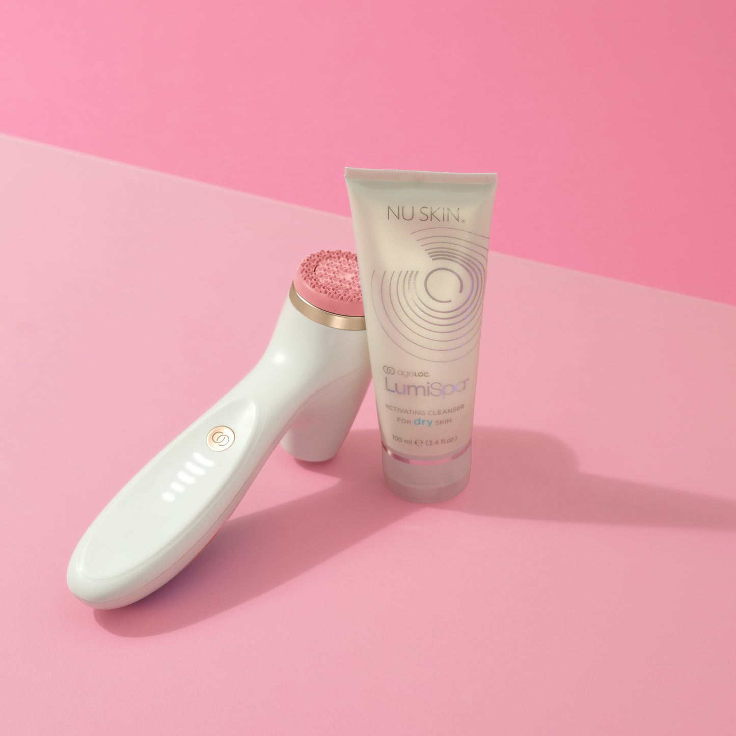 ageLOC LumiSpa iO Rose Gold Cleansing Kit - Droge huid